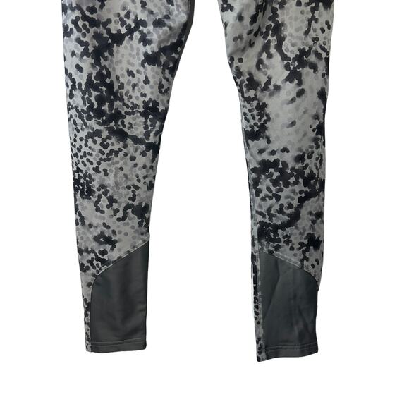 Adidas TechFit Medium Compression Climalite Gray & Black Print Leggings XS 4-6 - Picture 3 of 8